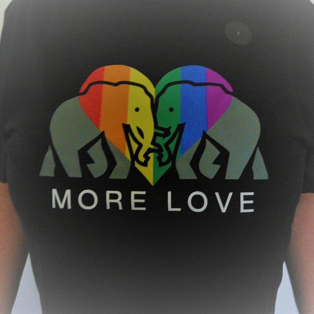 Banana Republic Women "T" Elephant Graphic - Picture 2 of 5